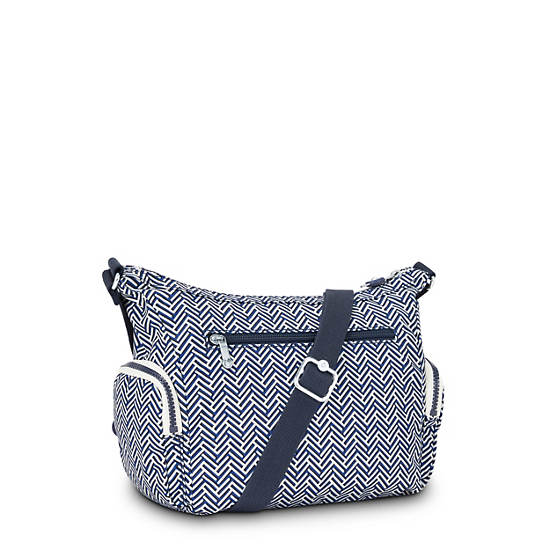 Kipling Gabbie Small Printed Crossbody Väska Grå | SE 2069OK